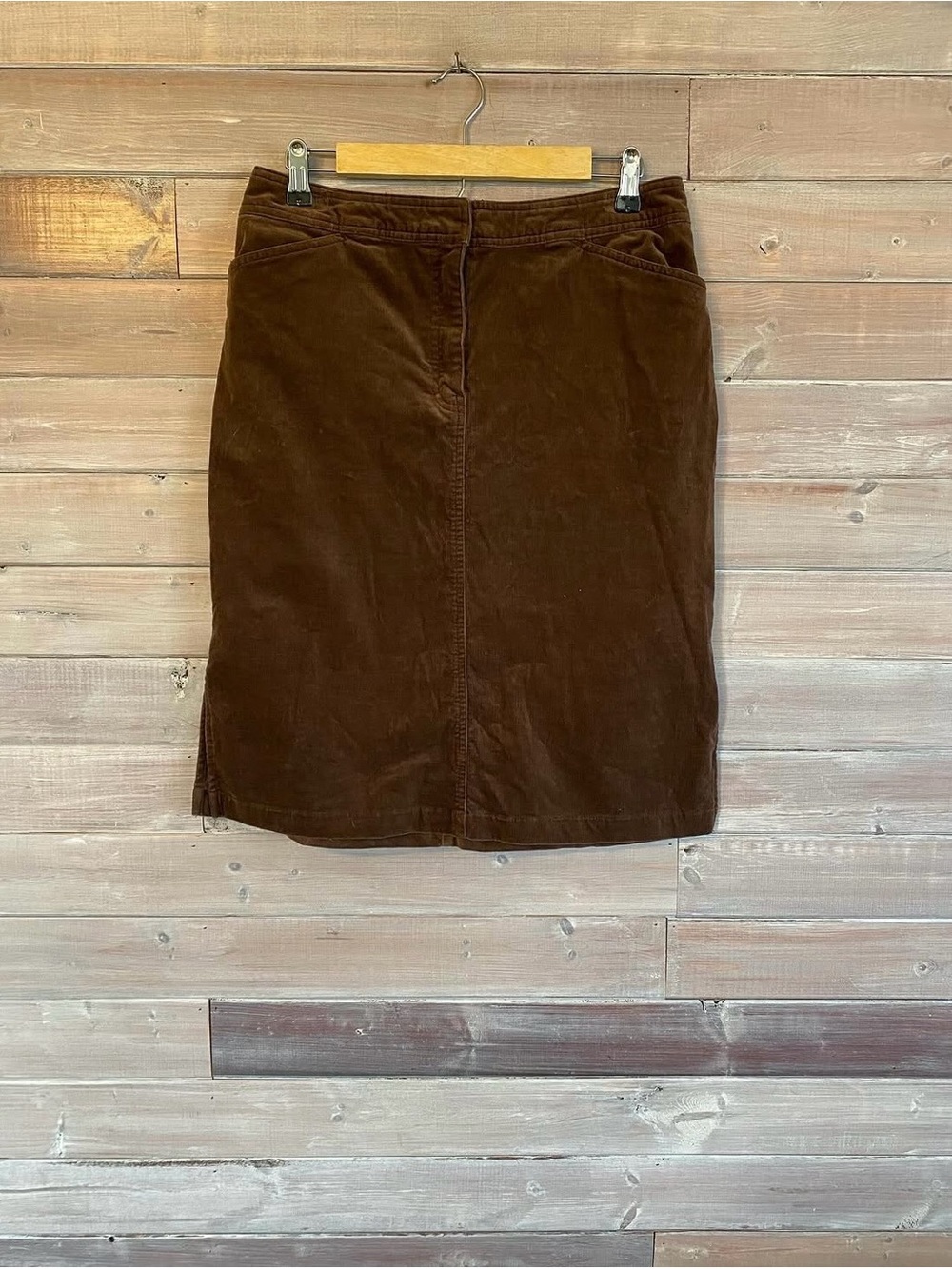 Sonoma brown corduroy skirt size 10